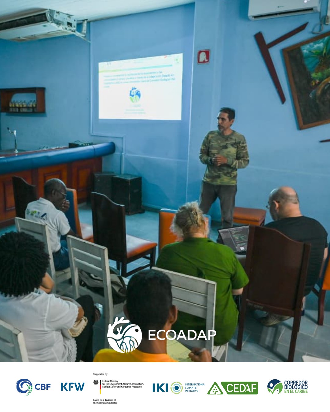Taller de apertura y evaluación fortalece resiliencia climática en el Corredor Biológico del Caribe